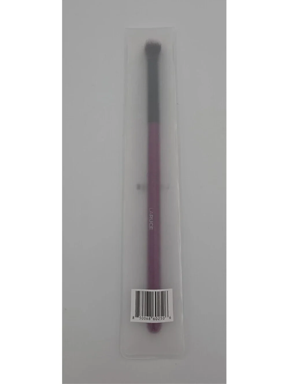 LARUCE Beauty Angled Eye Shadow Brush Plum Purple Handle New Sealed Vegan